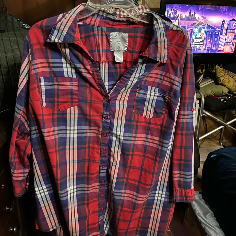 Myth NYC Flannel Button Downs